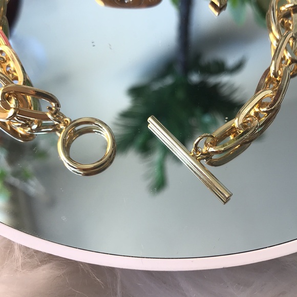 LOUIS VUITTON LOCK # 300 WITH GOLD TONED CHAIN - Picture 10 of 11